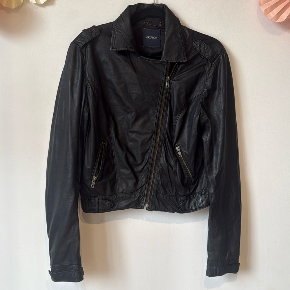 Gryphon moto jacket large